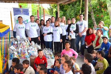 Projeto Infância Saudável leva orientação e alegria para crianças