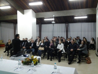 Presidente do CRCSC faz palestra sobre Decore em Joaçaba